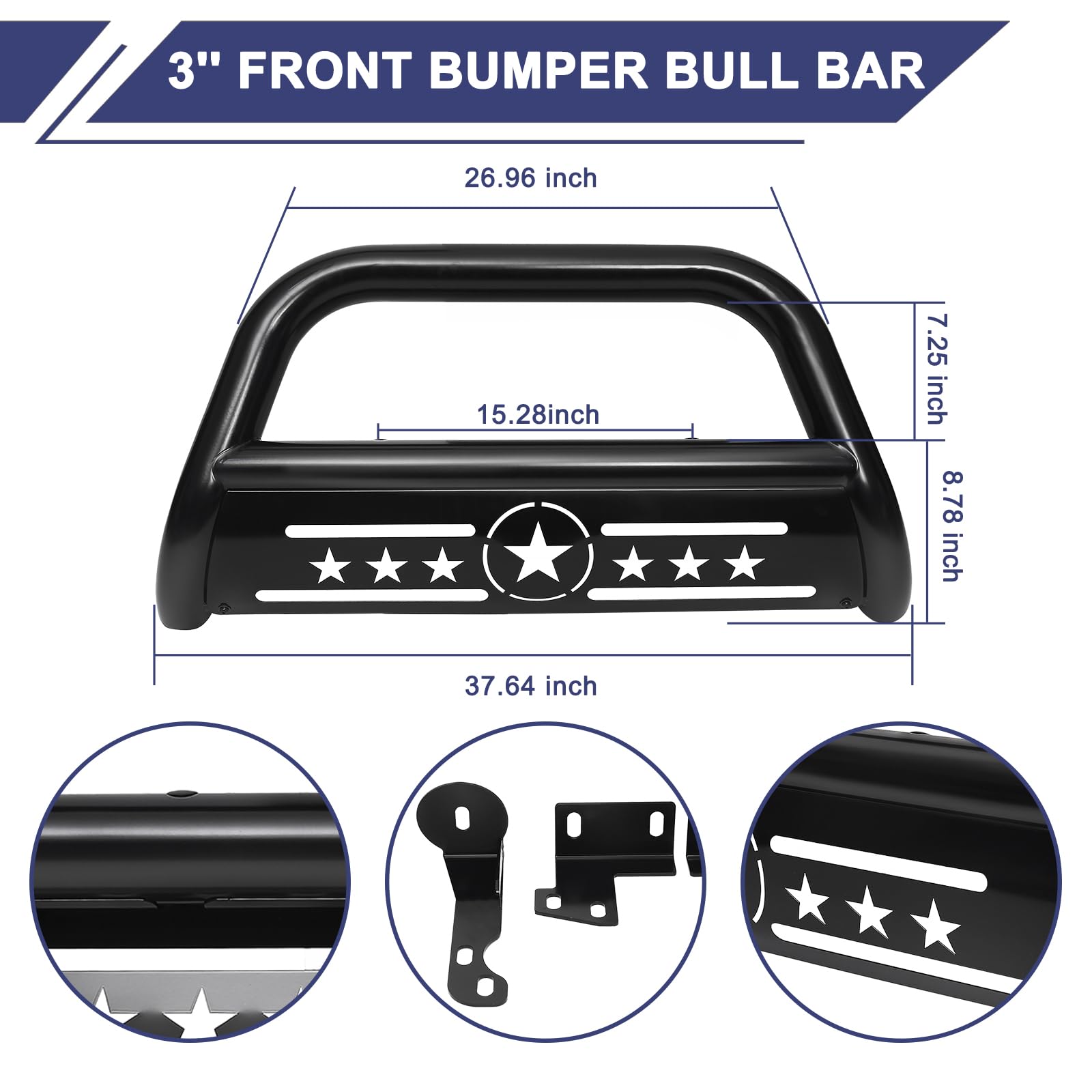 Amazon.com: AISHAN Bull Bar Pickup Truck 3